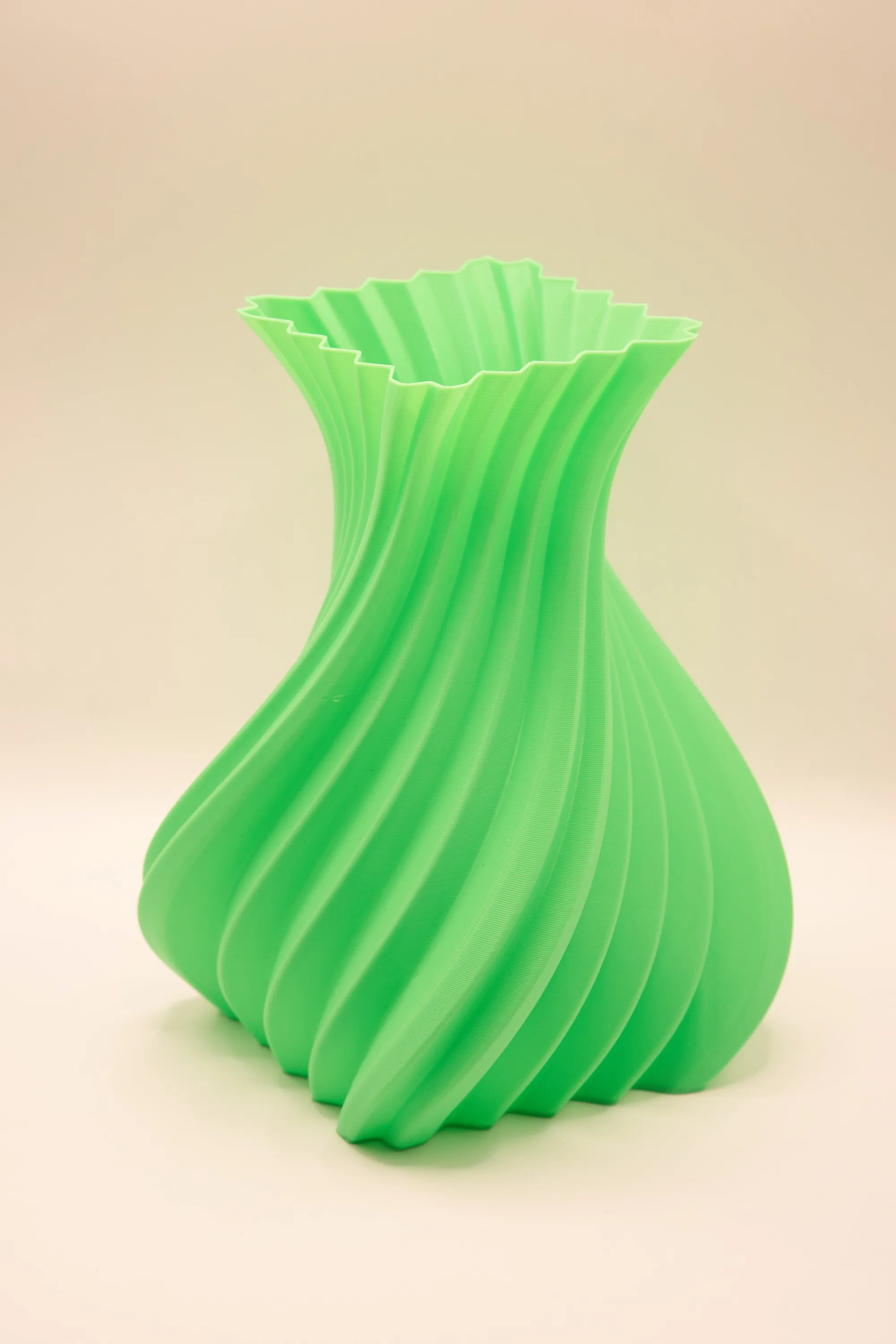 Red vase